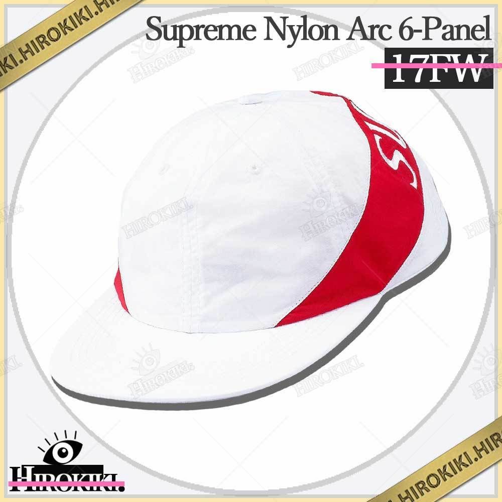 17FW /Supreme Nylon Arc 6-Panel Cap ナイロン アーチロゴ 帽子 ...