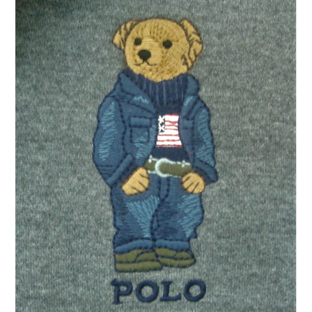 RalphLauren ラルフローレン ベアー フルジップパーカー Grey (Ralph RalphLauren ラルフローレン ベアー フルジップパーカー Grey (Ralph