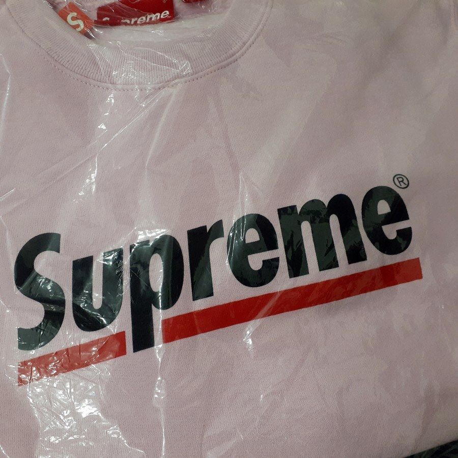 Supreme Underline Crewneck アンダーライン クルーネック WEEK1 ...