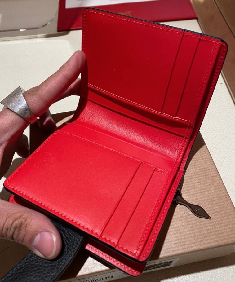 20SS【ルブタン】Paloma Mini Wallet レディース 財布 ブラック ...