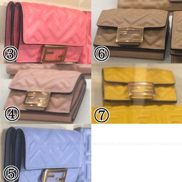 すぐ届く∞FENDI国内直営∞フェンディ 折りたたみ財布 (FENDI