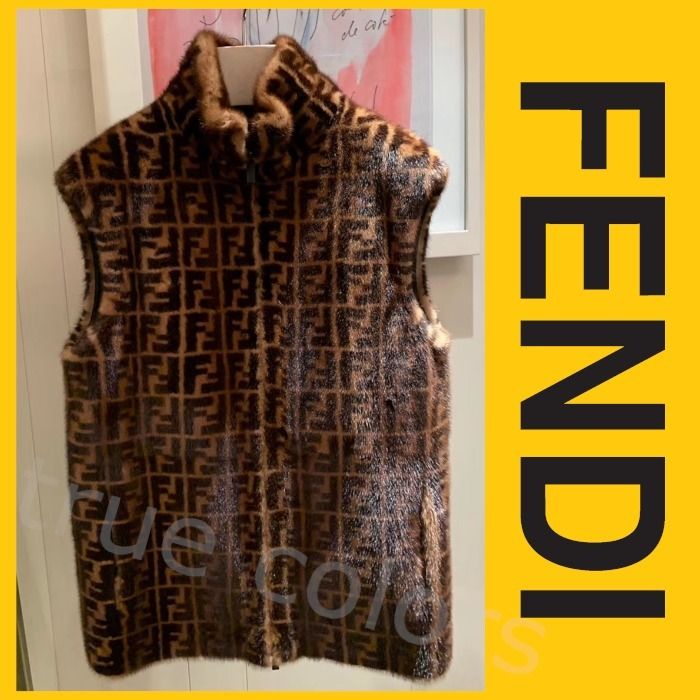 全ての 【FENDI / フェンディ】ミンク毛皮、ジレ、ベスト - 毛皮 ...