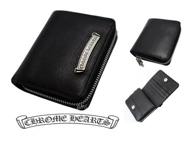 CHROME HEARTS☆スクエアジップ ウォレット Square zip Wallet