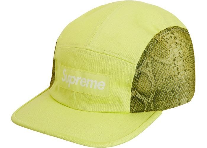 【メーカー包装済】 Camp Mesh Snakeskin Supreme Cap WEEK3 SS20 キャップ Supreme Snakeskin Mesh Camp Cap SS20 WEEK3 (Supreme/キャップ