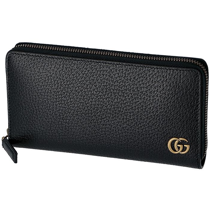 GUCCI メンズ GG Marmont ラウンドファスナー長財布 (GUCCI/長財布