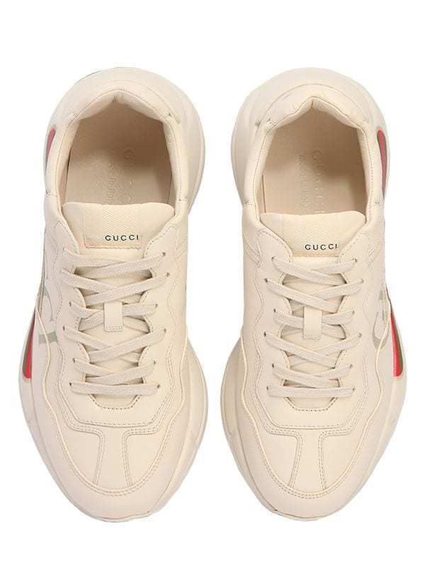累積売上総額第1位【GUCCI★20春夏】RHYTON LEATHER SNEAKERS 累積売上総額第1位【GUCCI★20春夏】RHYTON LEATHER SNEAKERS