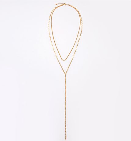 【Hei】urban Y layered necklace〜Y レイヤードネックレス 【Hei】urban Y layered necklace〜Y レイヤードネックレス