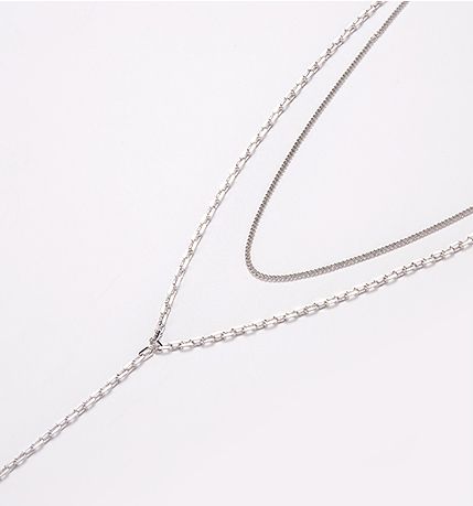 【Hei】urban Y layered necklace〜Y レイヤードネックレス 【Hei】urban Y layered necklace〜Y レイヤードネックレス