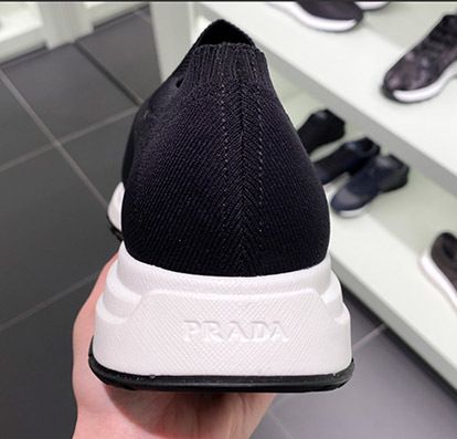 履き心地抜群!PRADA(プラダ)ソックススニーカー シューズ (PRADA クーポンあり ソックススニーカー プラダ 【美品】PRADA スニーカー