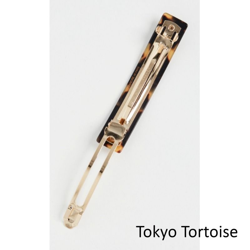 Alexandre de Paris】関送込 Thin Hair バレッタ (Alexandre de Paris ...