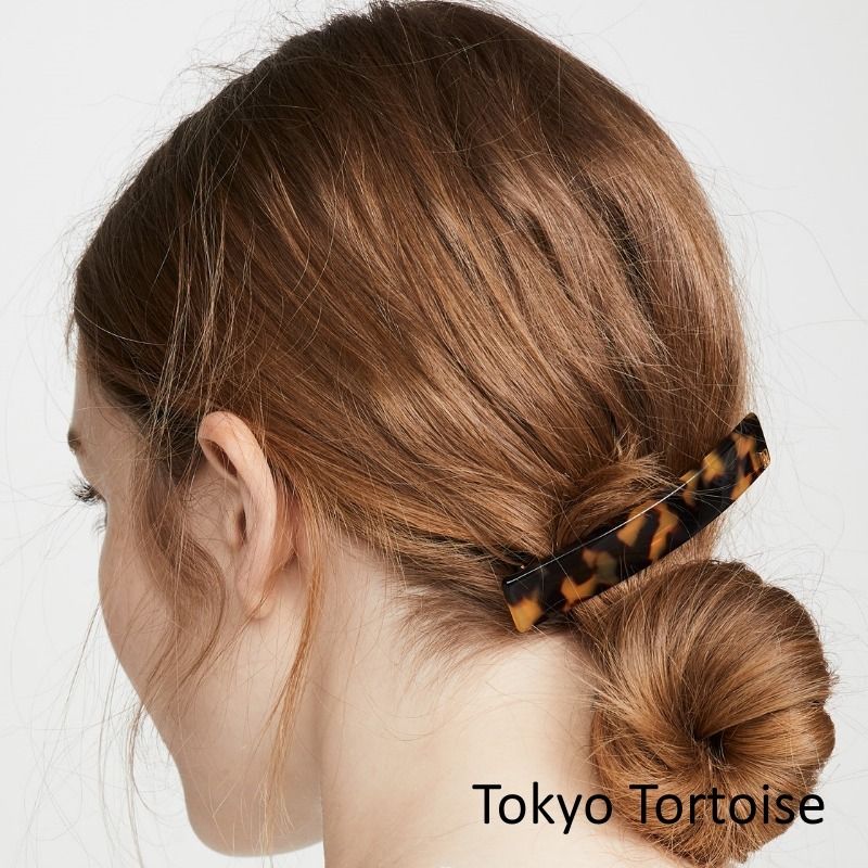 Alexandre de Paris】関送込 Thin Hair バレッタ (Alexandre de Paris ...