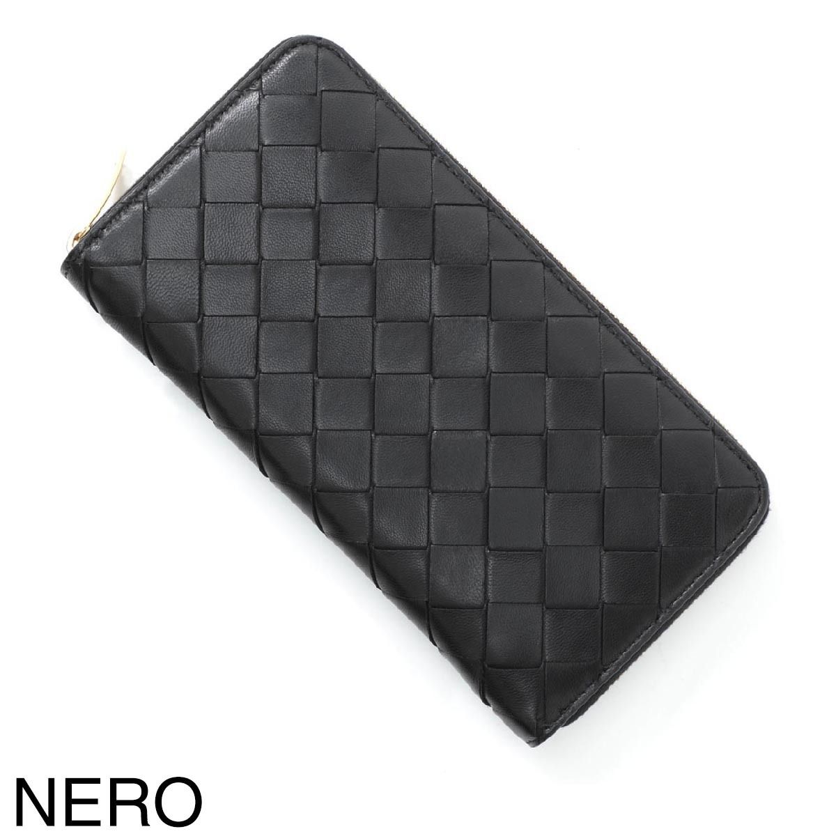 BOTTEGA VENETA ラウンドファスナー長財布小銭入付 608051-vcpp2 ...