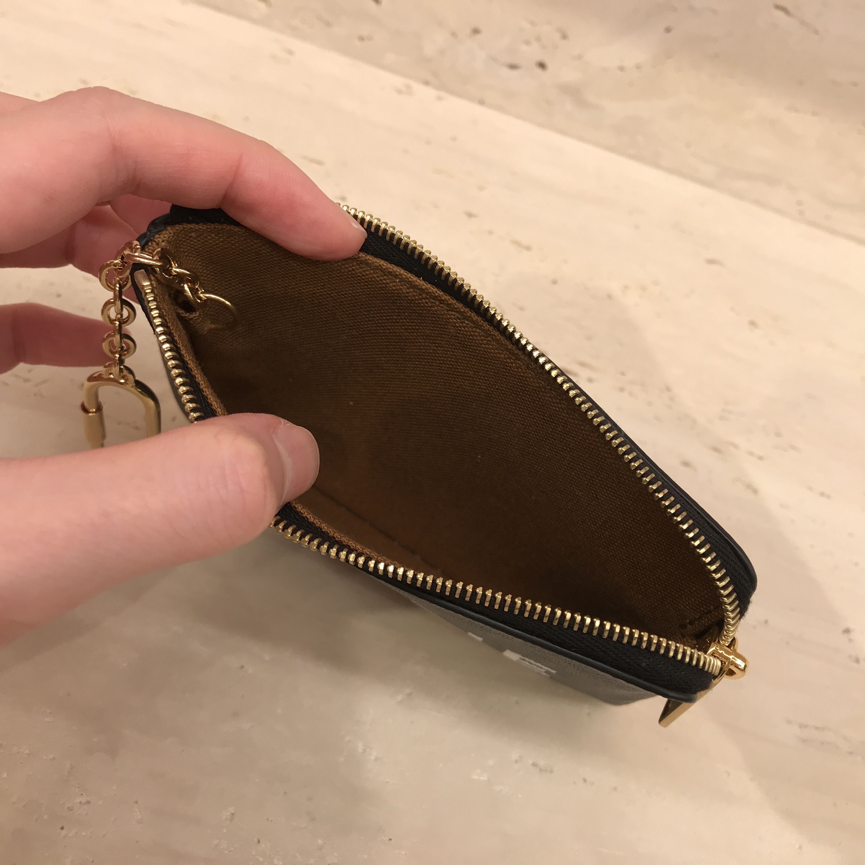 フック付きコイン&カードポーチ トリオンフキャンバス / CELINE フック付きコイン&カードポーチ トリオンフキャンバス / CELINE