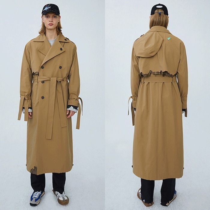 ☆ADER ERROR☆韓国 トレンチコート Astro cinder trench coat ☆ADER ERROR☆韓国 トレンチコート Astro cinder trench coat