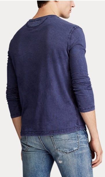 追跡有送料込 ラルフローレン Slubジャージーヘンリーシャツ (POLO 追跡有送料込 ラルフローレン Slubジャージーヘンリーシャツ (POLO