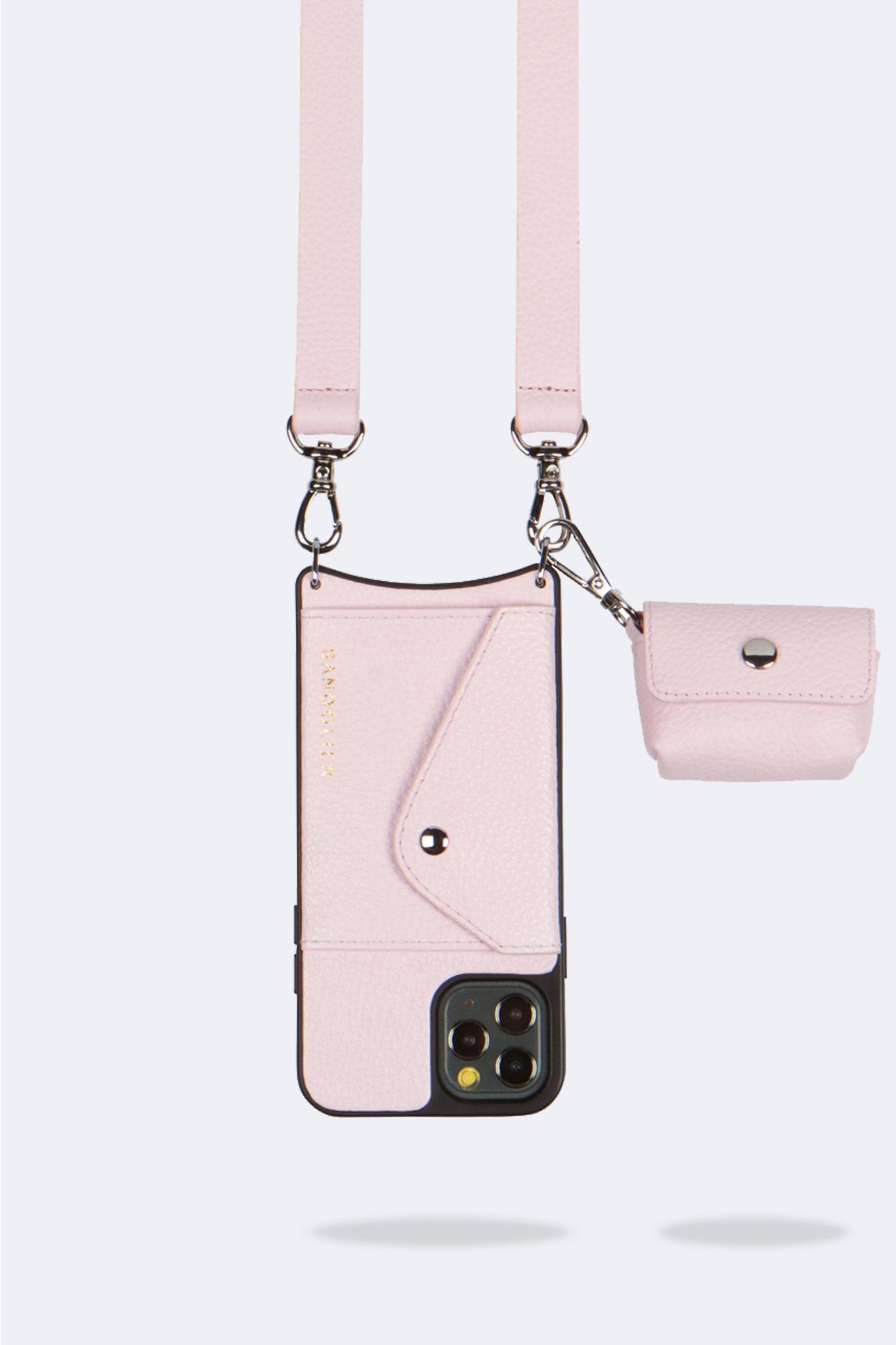 【BANDOLIER】ケースにクリップオン★Averyエアーポッドポーチ Avery AirPods Clip-On Pouch - Ecru/Gold – Bandolier