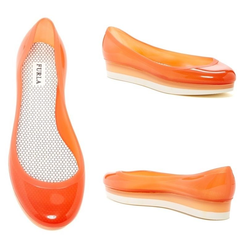 Furla☆Iside Ballerina Flat(2.5cm)キャンディーラバーパンプス