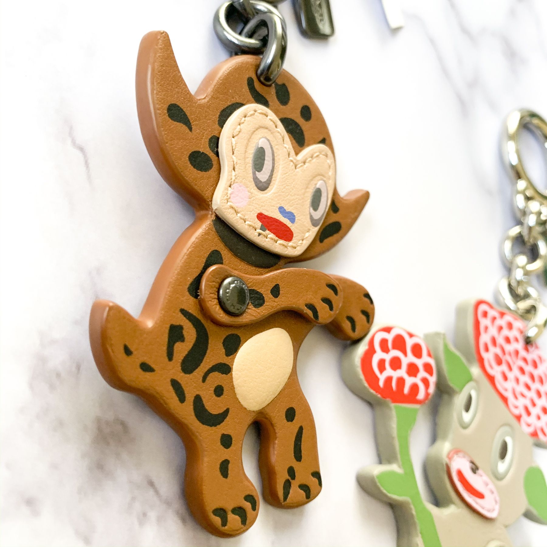 2022春夏新作】 COACH BASEMAN コラボ バッグチャーム コーチ