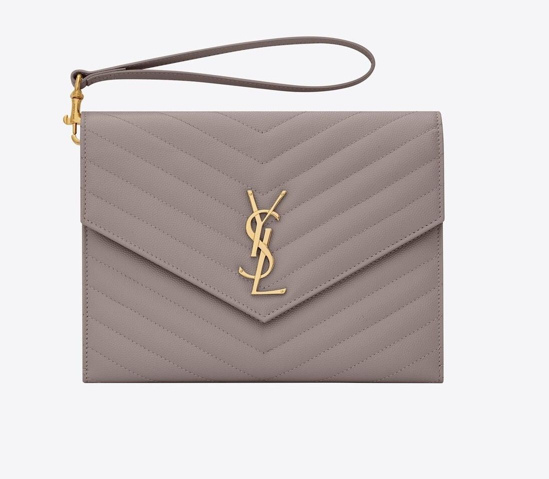 SAINT LAURENT】モノグラム*キルティングクラッチバッグ617662 (Saint SAINT LAURENT】モノグラム*キルティングクラッチバッグ617662 (Saint
