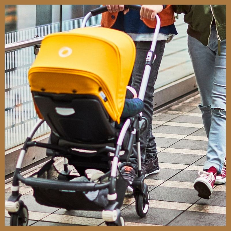 セレブママ愛用☆Bugaboo Bee5 限定色コーラル(送料関税込) (Bugaboo 【クーポン対象外】 限定色 ベビーカー bee5 バガブー ベビーカー