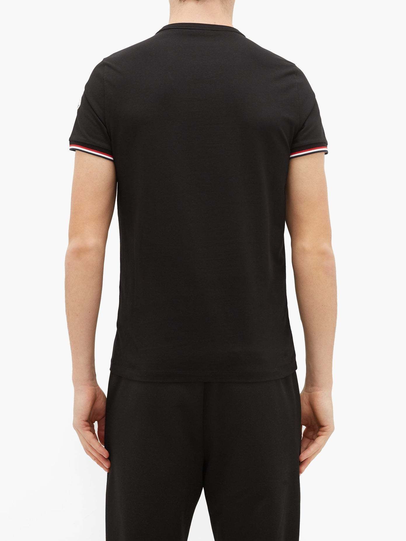 MONCLER】20SS☆関税込☆袖ロゴ ストレッチコットンTシャツ (MONCLER/T MONCLER】20SS☆関税込☆袖ロゴ ストレッチコットンTシャツ (MONCLER/T