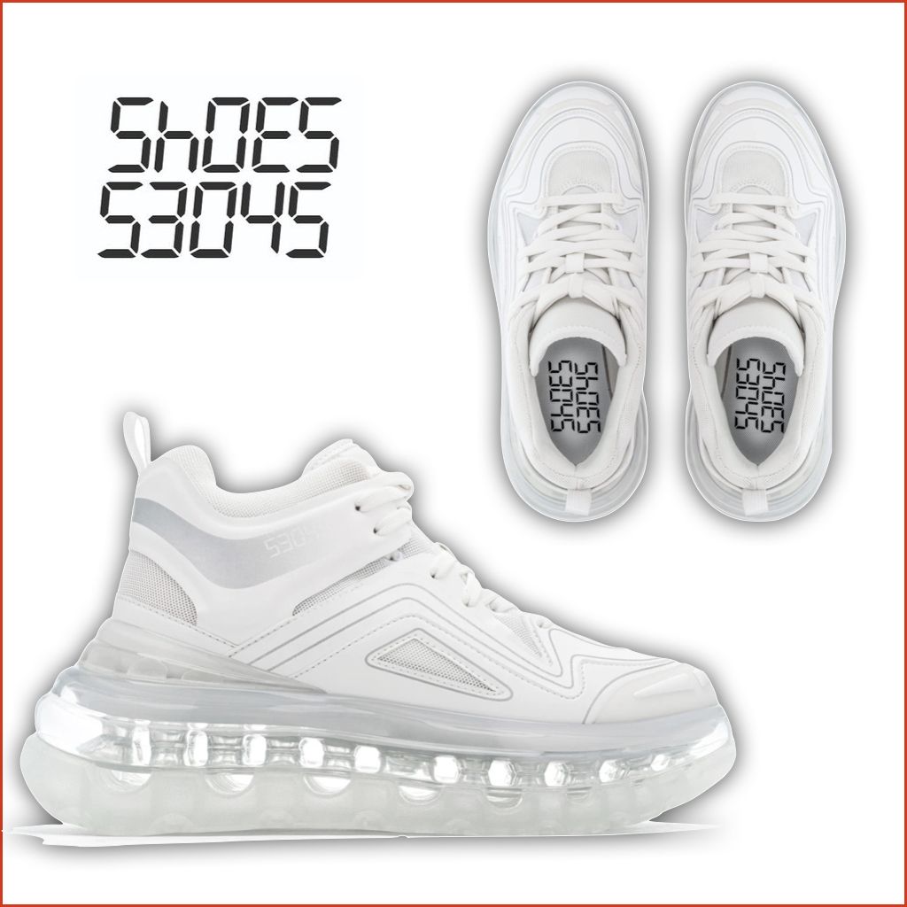 セレブ御用達】SHOES 53045 Bump'Air White HT スニーカー 白 (SHOES 買い大阪 人気スニーカー Bump’Air 53045 Shoes スニーカー