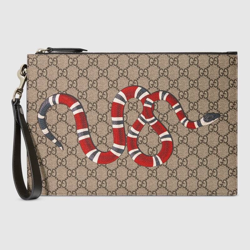 関税負担なし☆GUCCI グッチ キングスネーク GG ポーチ (GUCCI 関税負担なし☆GUCCI グッチ キングスネーク GG ポーチ (GUCCI