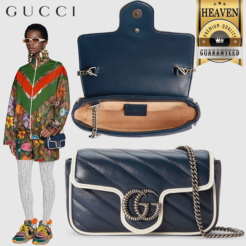 累積売上総額第1位【GUCCI☆20春夏】GG MARMONT SUPER MINI BAG 累積売上総額第1位【GUCCI☆20春夏】GG MARMONT SUPER MINI BAG