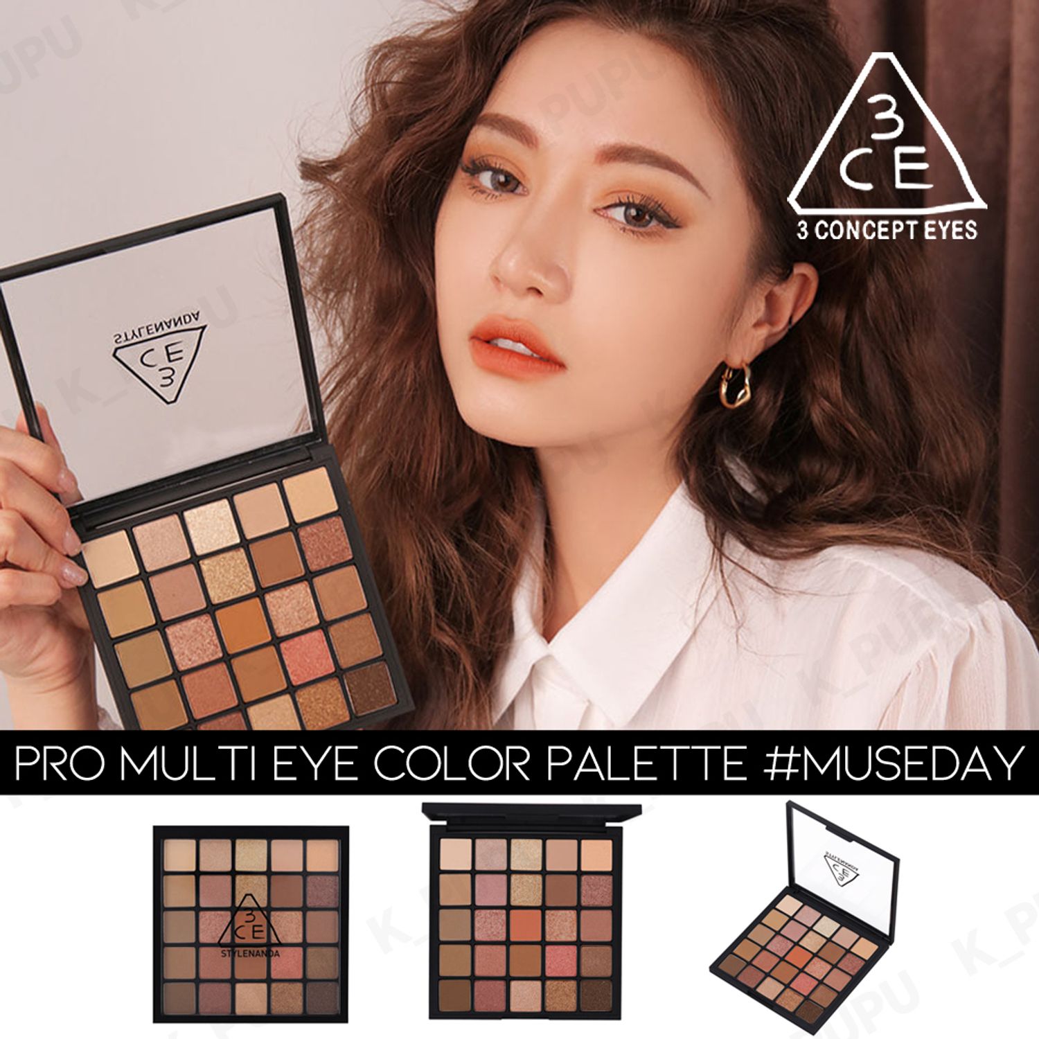 3ce Pro Multi Eye Color Palette アイパレット 追跡可能 3 Concept Eyes アイメイク Buyma