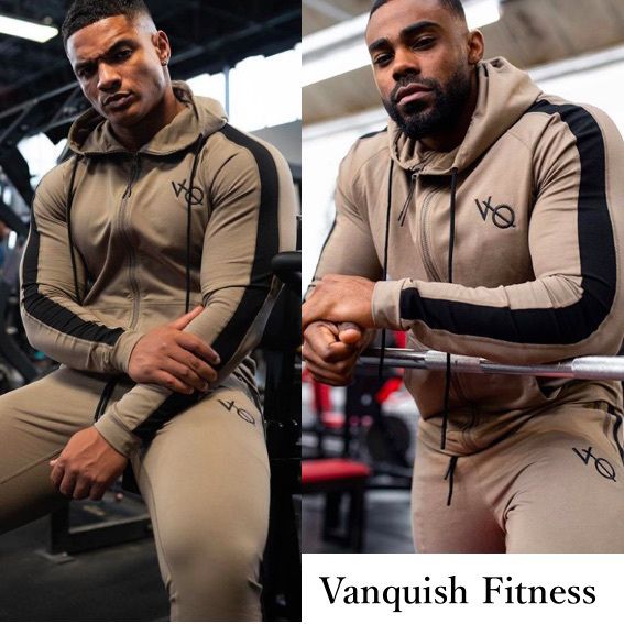 セットアップ話題沸騰!【VANQUISH FITNESS】スウェット上下 (VANQUISH 数量限定 VANQUISH FITNESS スウェット セットアップ セットアップ