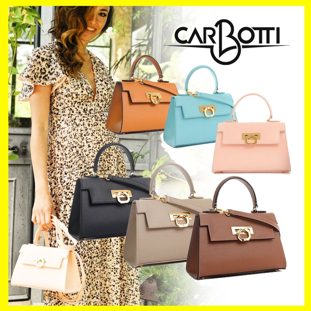 ミディアムサイズ登場!】Carbotti☆GRETA 245 ハンドバッグ (CARBOTTI 日本からも購入 バッグ カルボッティ carbotti ハンドバッグ