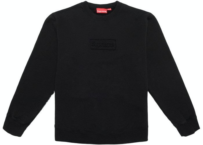 【開店記念セール！】 SUPREME シュプリーム☆カットアウトボックスロゴクルーネック トップス