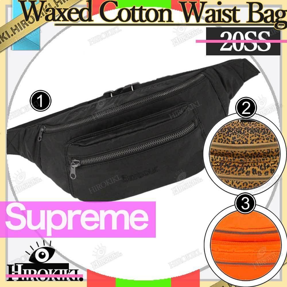 Supreme®/Barbour® Waxed Cotton Waist Bag