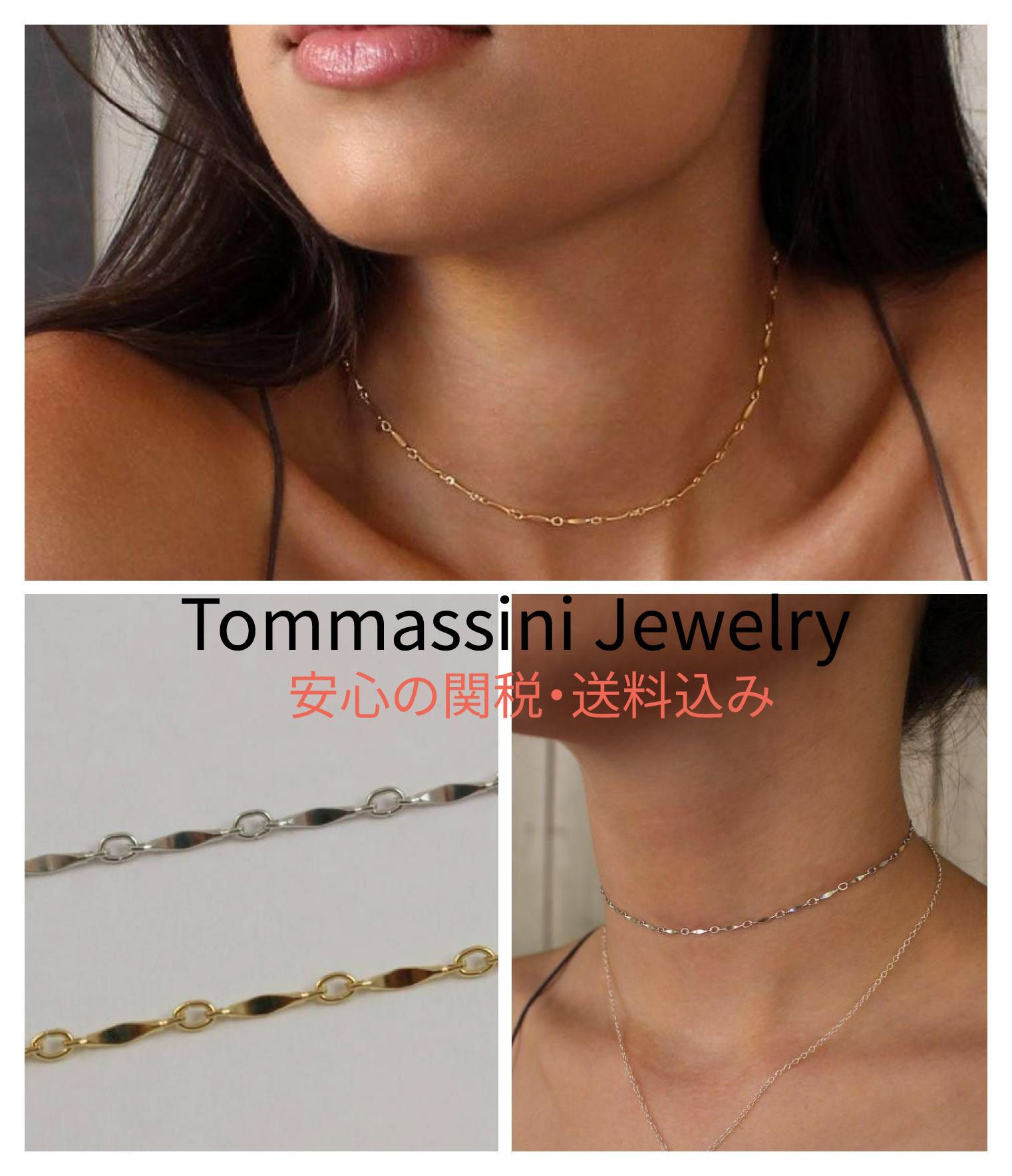 Tommassini Jewelry完売前にセレブ愛用チョーカーネックレス33cm ...