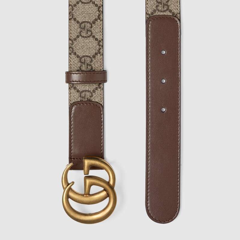 関税補償☆ダブルG バックル GG ベルト(3センチ幅) (GUCCI/ベルト 関税補償☆ダブルG バックル GG ベルト(3センチ幅) (GUCCI/ベルト