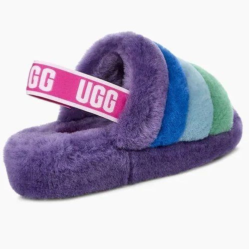 ☆UGG(アグ)☆数量限定 プライド フラッフ イヤー スライド (UGG ...