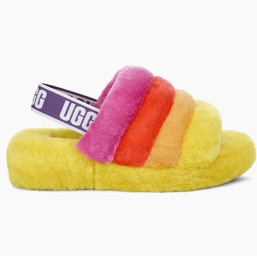 ☆UGG(アグ)☆数量限定 プライド フラッフ イヤー スライド (UGG ...