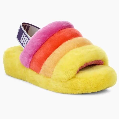 ☆UGG(アグ)☆数量限定 プライド フラッフ イヤー スライド (UGG ...