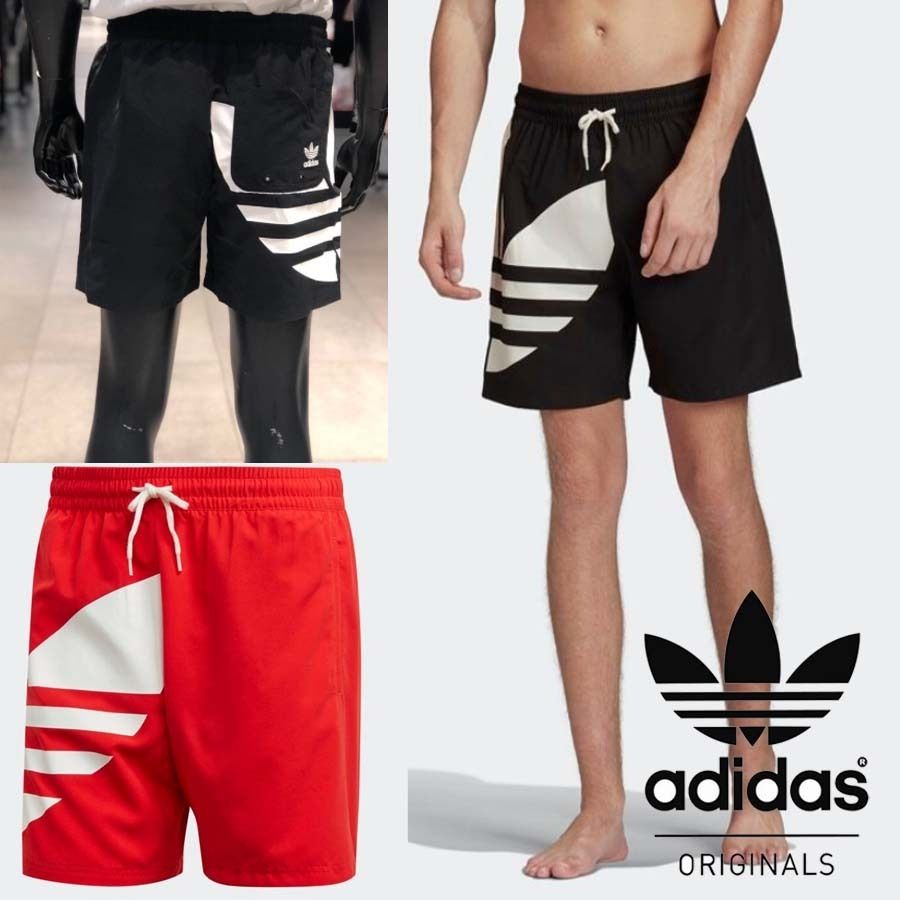 特急便 adidas Big Trefoil swim shorts スイムショートパンツ (adidas 特急便 adidas Big Trefoil swim shorts スイムショートパンツ (adidas