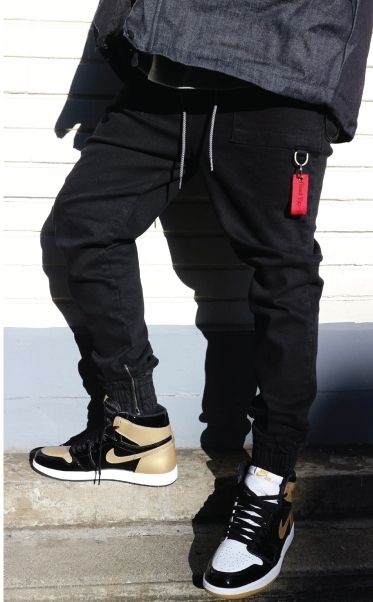 ☆BTS着用☆LAUL X B.T.D☆COMFORTABLE JOGGER PANTS_BLACK (LAUL ☆BTS着用☆LAUL X B.T.D☆COMFORTABLE JOGGER PANTS_BLACK (LAUL