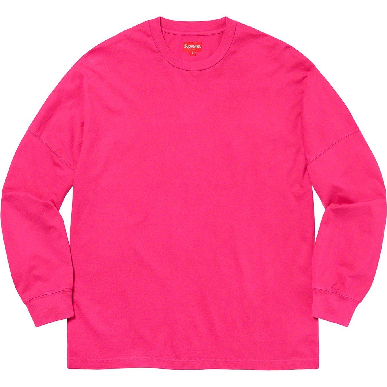 Supreme Overdyed L/S Top 長袖Tシャツ ロンT