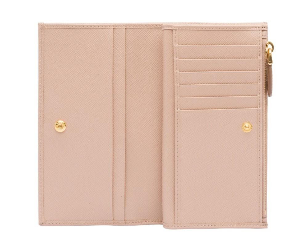 人気色CAMMEOなど再入荷☆ PRADA サフィアーノ ラウンドジップ長