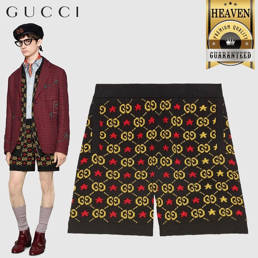 累積売上総額第1位【GUCCI☆20/21秋冬】GG STAR JACQUARD SHORT 累積売上総額第1位【GUCCI☆20/21秋冬】GG STAR JACQUARD SHORT