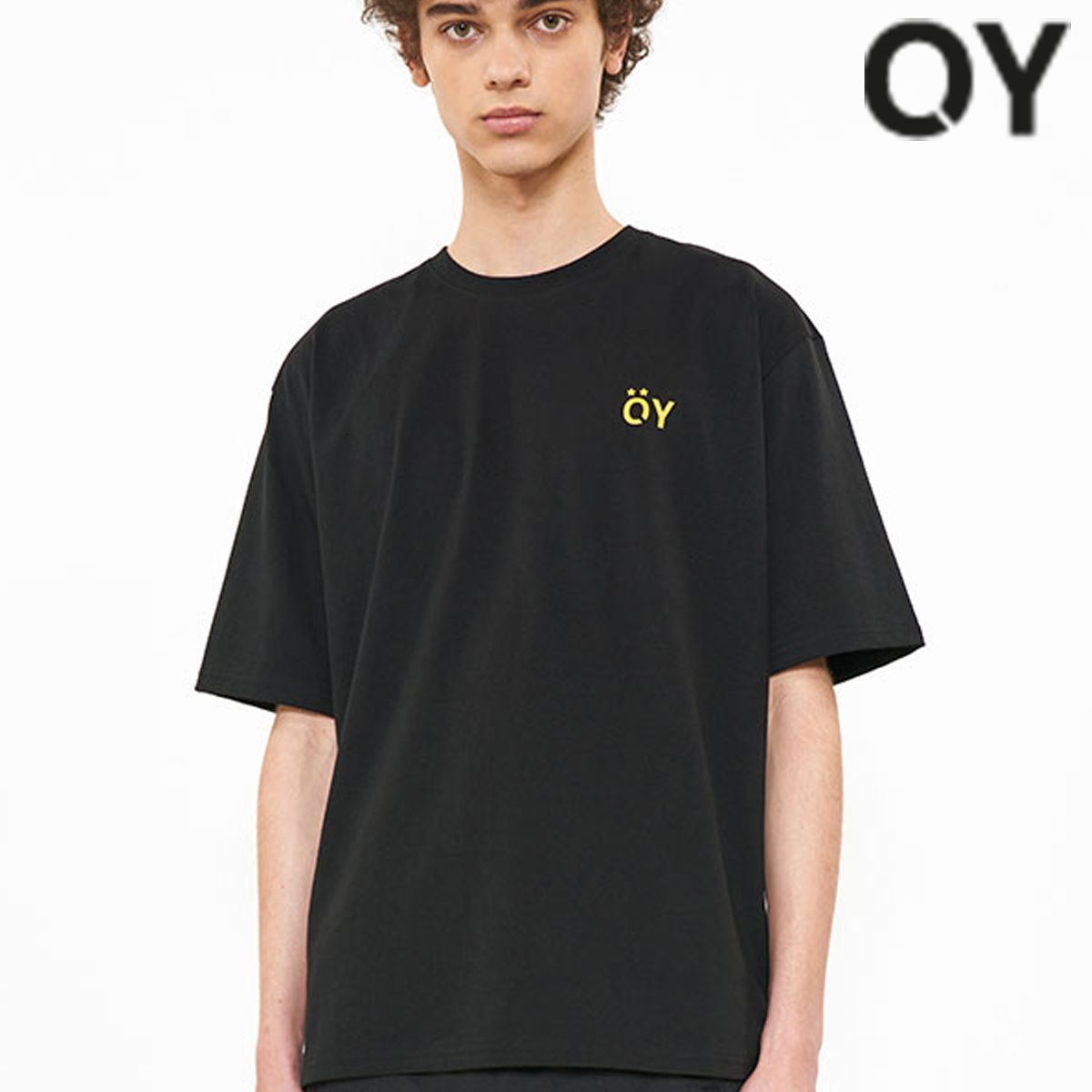 セール】『OY/オーワイ』 ROUND NECK ZIPPER LOGO/ネックZIPロゴ