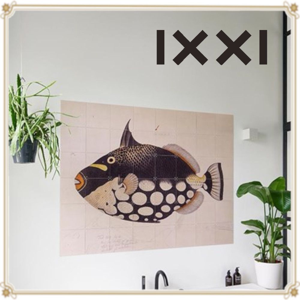 日本未入荷★IXXI防水アート★ブラックフィッシュ壁紙100×80cm 日本未入荷★IXXI防水アート★ブラックフィッシュ壁紙100×80cm