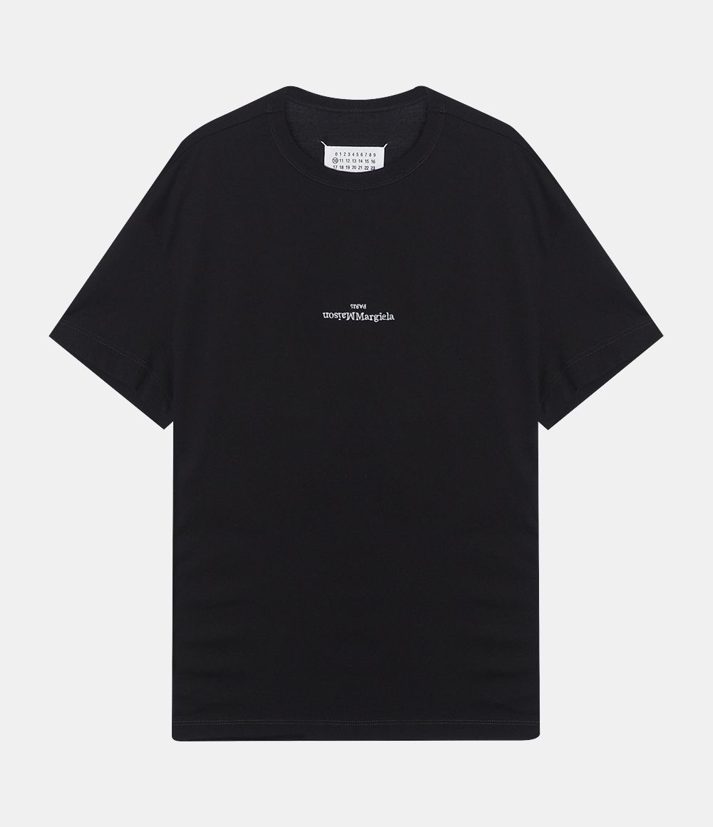 Maison Margiela Tシャツ・カットソー グレー 2007425E0233 Maison Margiela ロゴ Tシャツ | グレー | FARFETCH JP