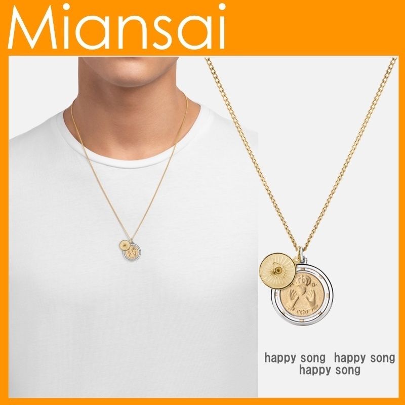 Justin Bieber愛用☆RH取扱 Miansai コインペンダントネックレス Justin Bieber愛用☆RH取扱 Miansai コインペンダントネックレス