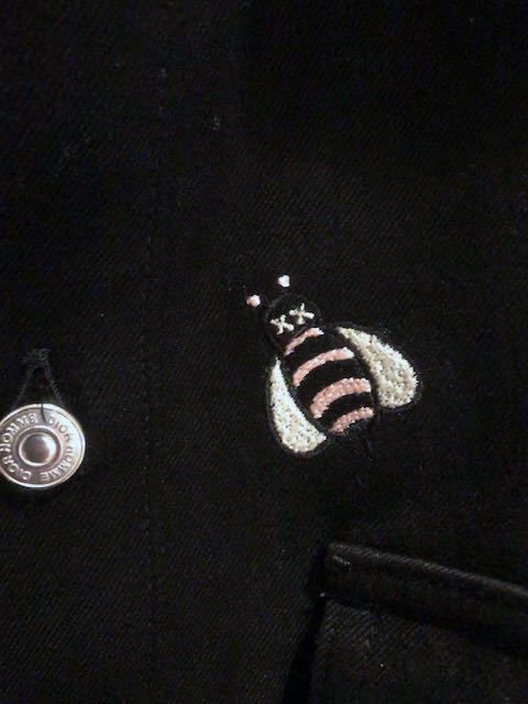 DIOR MEN × KAWS ディオール カウス コラボ BEEデニムシャツ