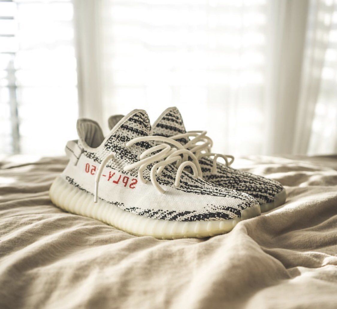 27.5 adidas yeezy boos350 v2 ゼブラ zebra