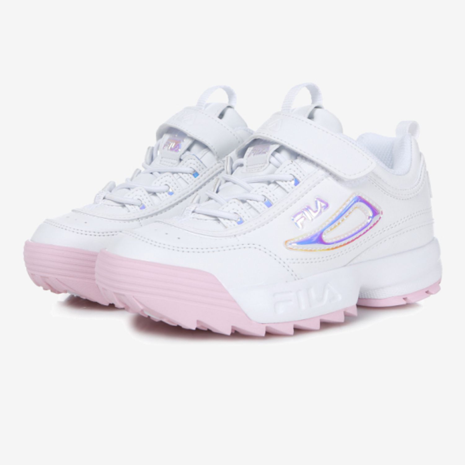 可愛い キラキラ Fila Disruptor 2 Kd 3gm010 Pink Fila キッズスニーカー 3gm010 Buyma